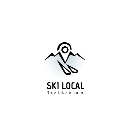 logo for small skiing app