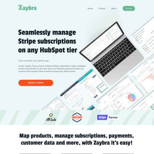 SaaS website