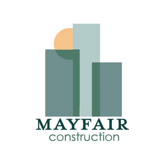 High class business logo for a construction company