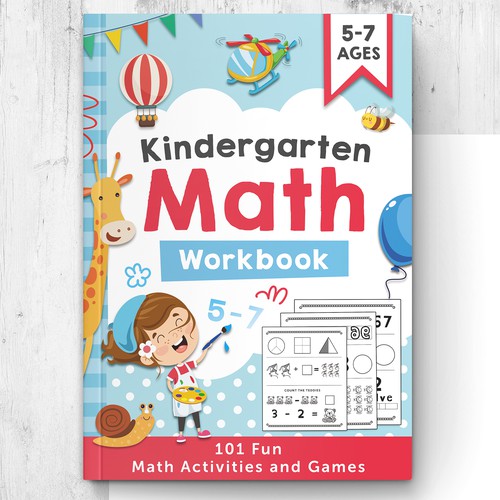 Math workbook cover