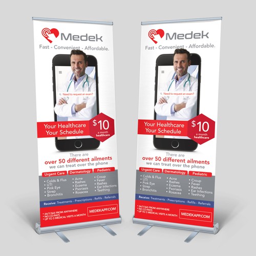 Medek Stand-up Banner