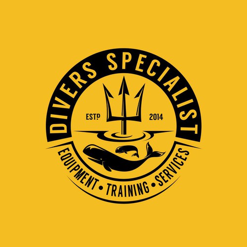 Create a logo for scuba diving specialize company