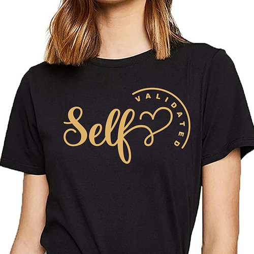 Self Validated T-shirt Design