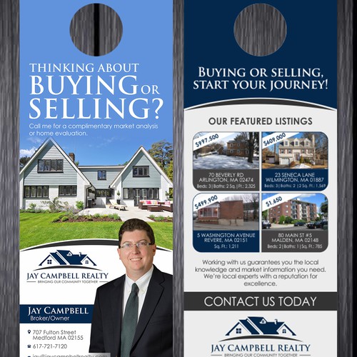 Real Estate Door Hanger