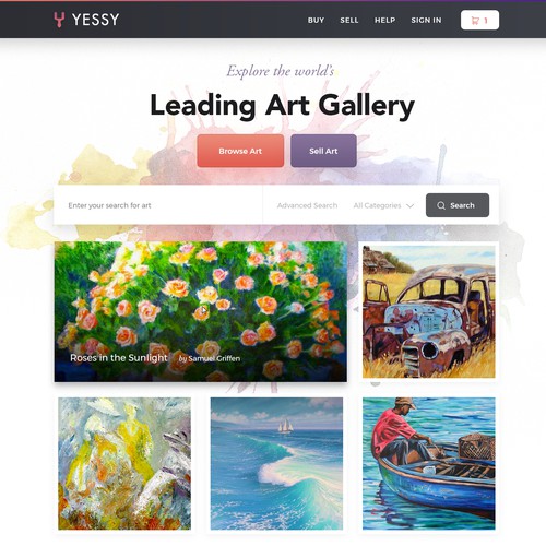 Art Gallery Website