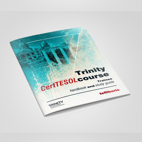 "Trinity CertTESOL course" cover design