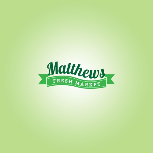 New logo and business card wanted for Matthews Fresh Market