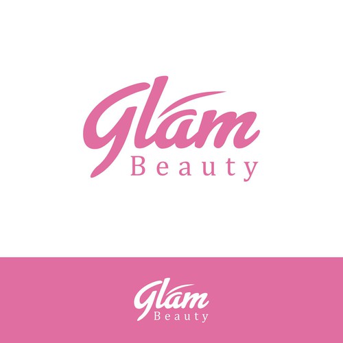 Bold Logo for Glam Beauty