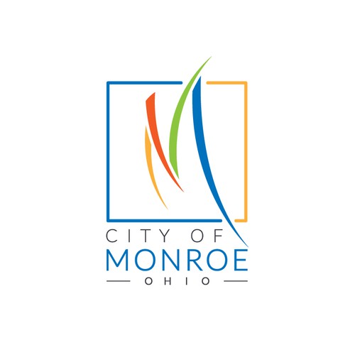 Logo Design Concept for City of Monroe, Ohio.