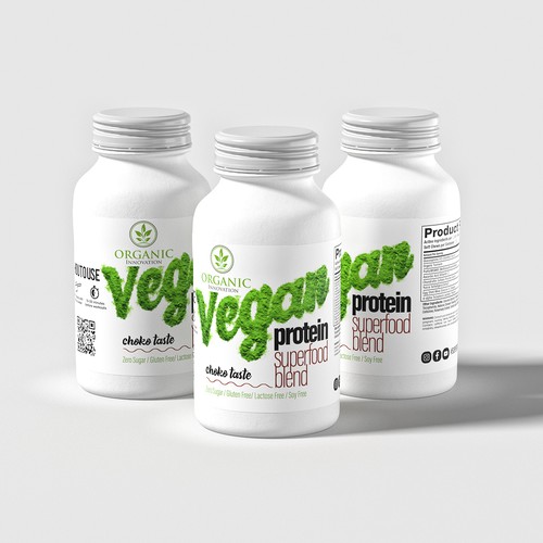 VEGAN PROTEIN LABEL