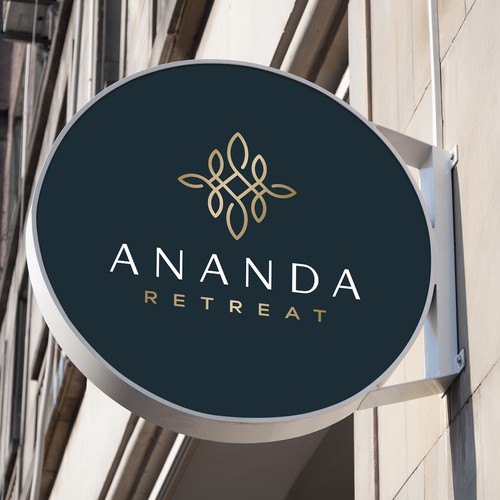 Logo design for Ananda Retreat