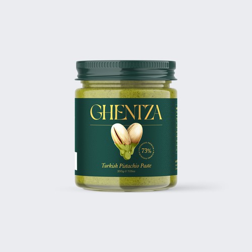 Ghentza, Turkish pistachio paste