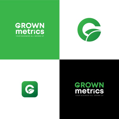 Proposed Logo Concept for Grown Metrics
