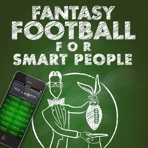 Create a unique fantasy football book cover (Paperback and e-book)