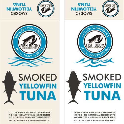 Help Re-Design the Packaging for FISH BOOM brand Smoked Fish
