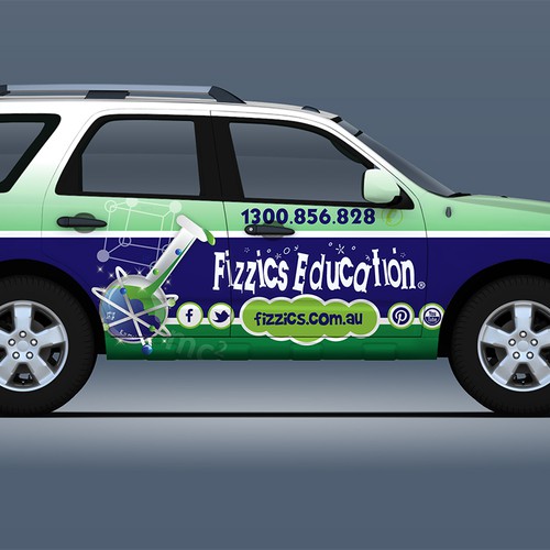 Make our car fleet look awesome and just a little bit geeky!