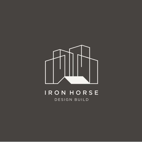 Logo for high end custom home design build firm
