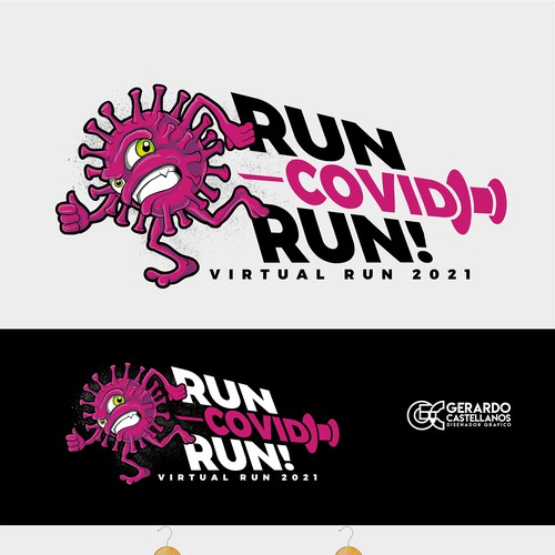virtual run logo