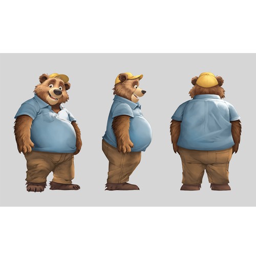 Bear Character Design