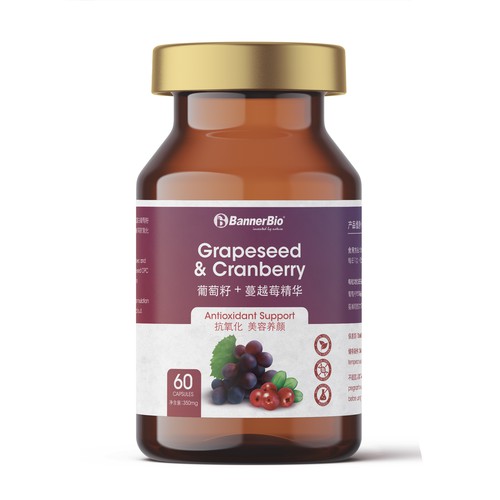 Grapeseed & Cranberry Extract supplement