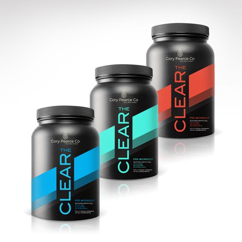 High-end nutritional supplement packaging