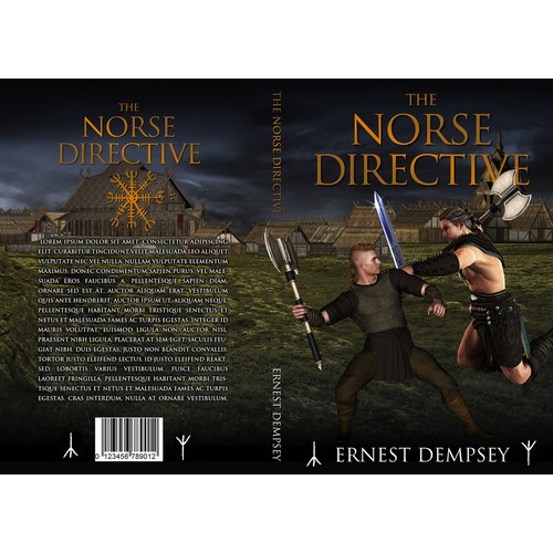 Create an exciting  cover for an up-tempo action/adventure thriller.