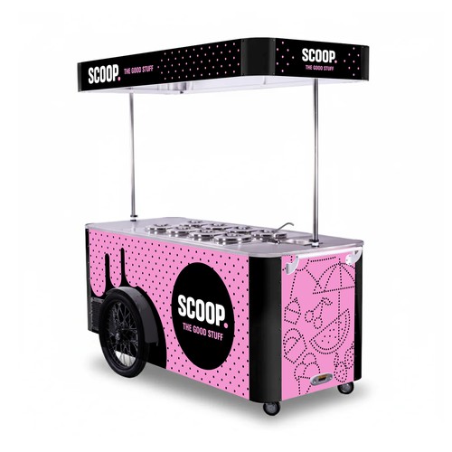 Ice Cream cart design for Scoop.