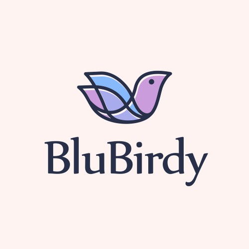Logo for BluBirdy