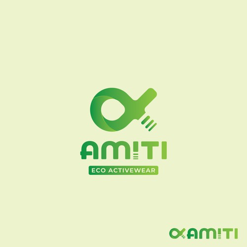 Amiti - Bold feminine logo.