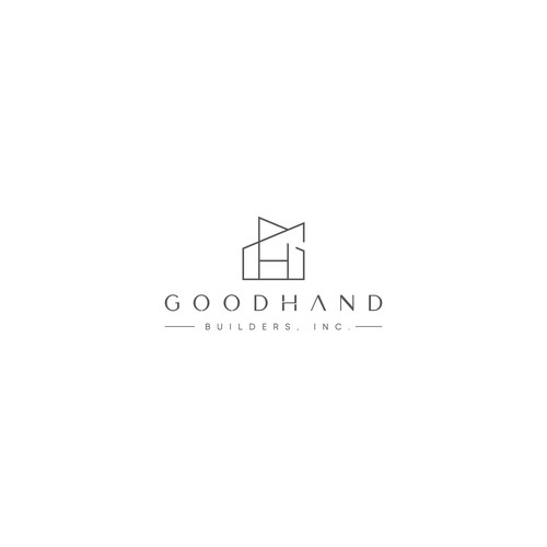 Logo Design for GoodHand Builders.