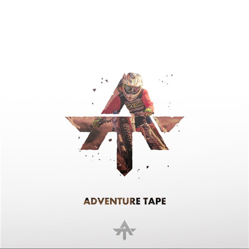 Bold and Strong concept logo for Adventure Tape 