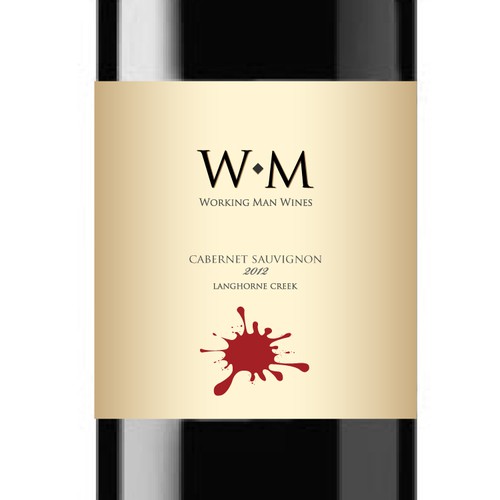 Online wine label