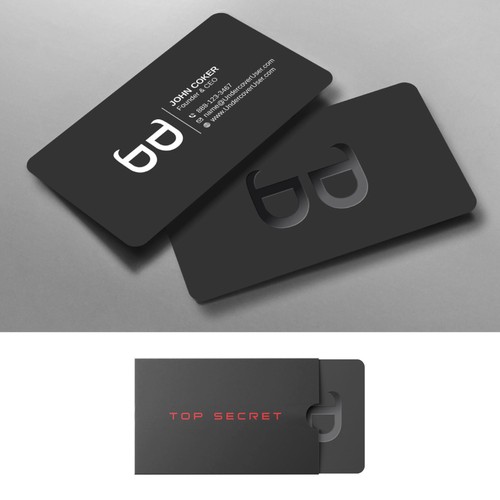 Undercover User - The Coolest Business Card Ever (spy-themed, top-secret, mission impossible style)