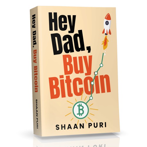 Book cover on Bitcoin