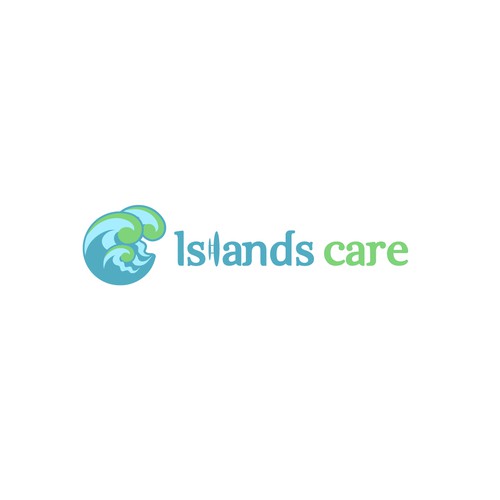 Wave Logo Concept for Islands Care