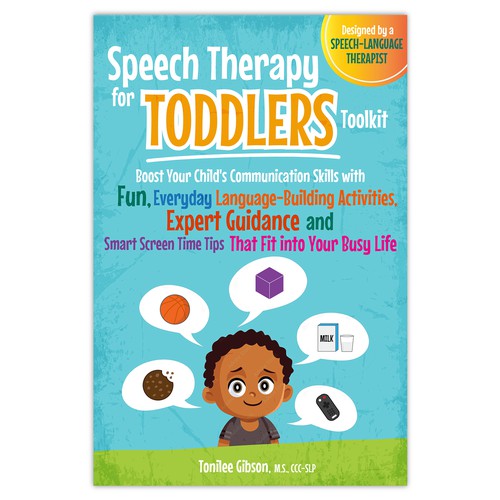 Speech Therapy for Toddlers Book Cover 2
