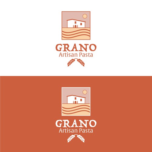 Logo concept for gourmet pasta