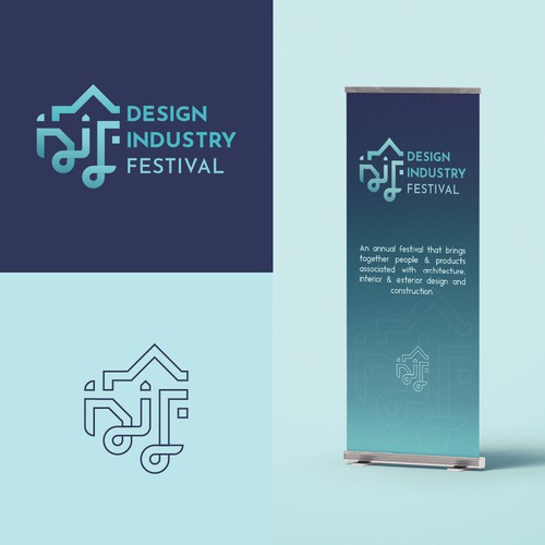 Logo concept for Design Industry Festival