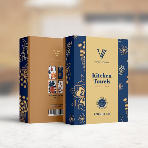 Vita Elegante Kitchen Towels