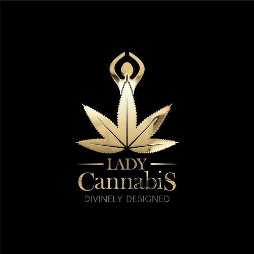 Logo and Label "Lady Cannabis" 02