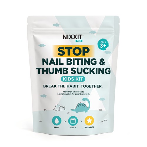 NIXXIT Kids bag packaging