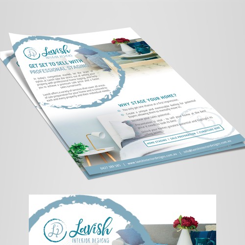 A4 flyer for Home Staging business!