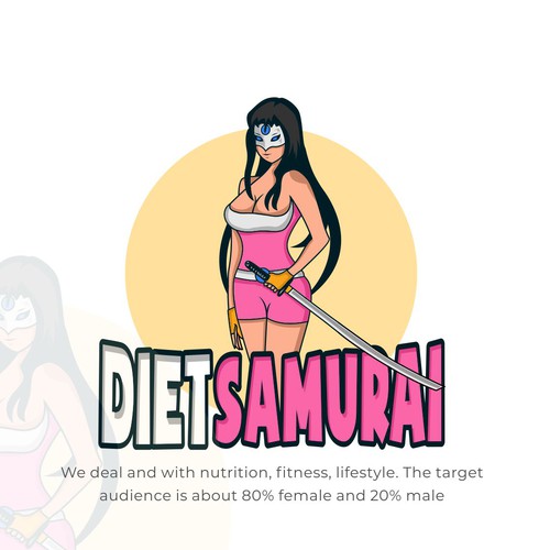 Samurai Woman diet logo