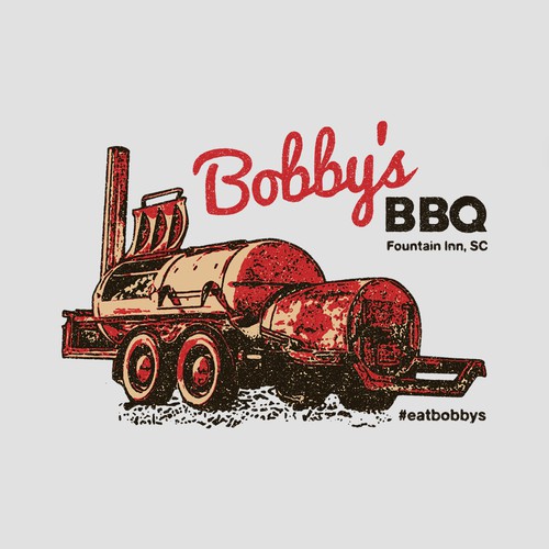 Design Contest Tshirt  for Bobby's BBQ