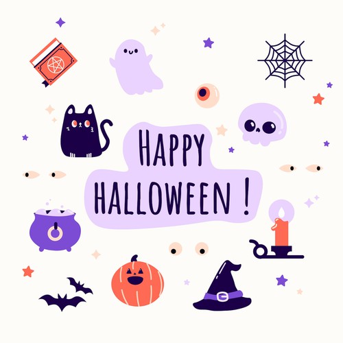 Illustration d'halloween