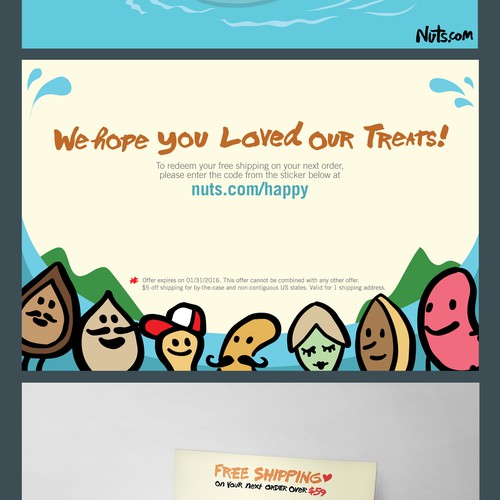 Postcard for Nuts.com