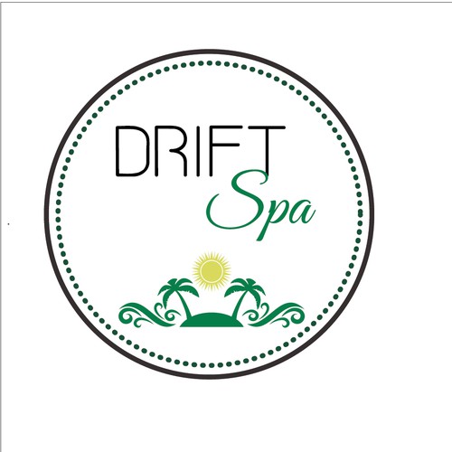 Logo for a Spa on an Island.