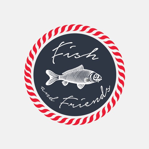 Brand concept for Fish and Friends