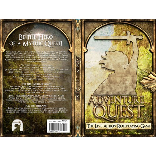 Book Cover for Adventure Quest, the Live-Action Roleplaying Game