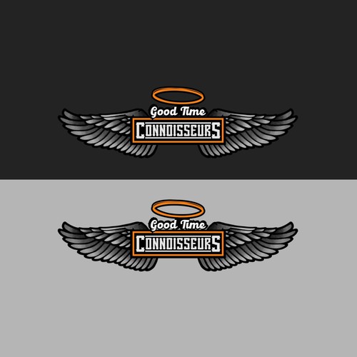 Logo for a motorcycle club